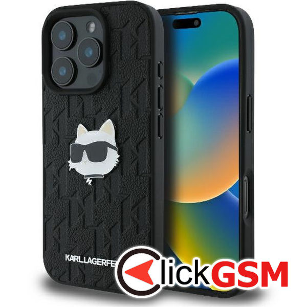 Husa  negru Apple iPhone 16 Pro Max eel