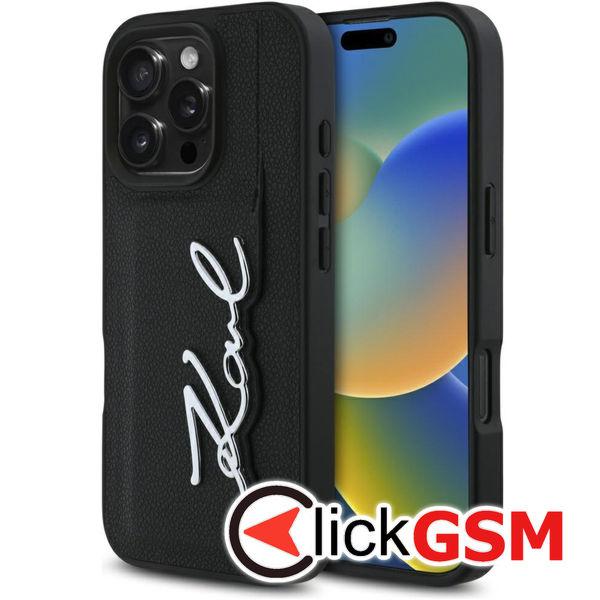 Husa  negru Apple iPhone 16 Pro Max hah