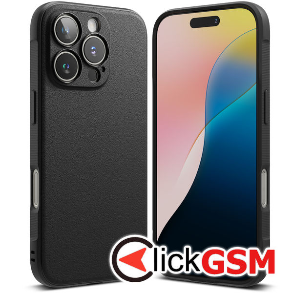 Husa Onyx negru Apple iPhone 16 Pro Max gnd