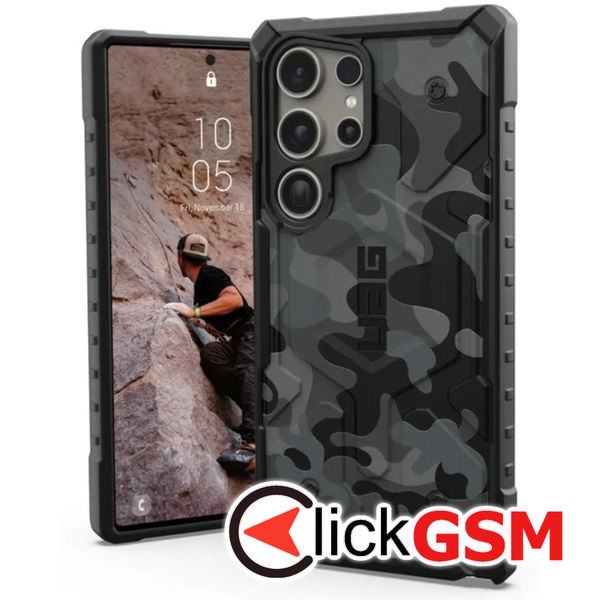 Husa Pathfinder camoblack Samsung Galaxy S24 Ultra iju