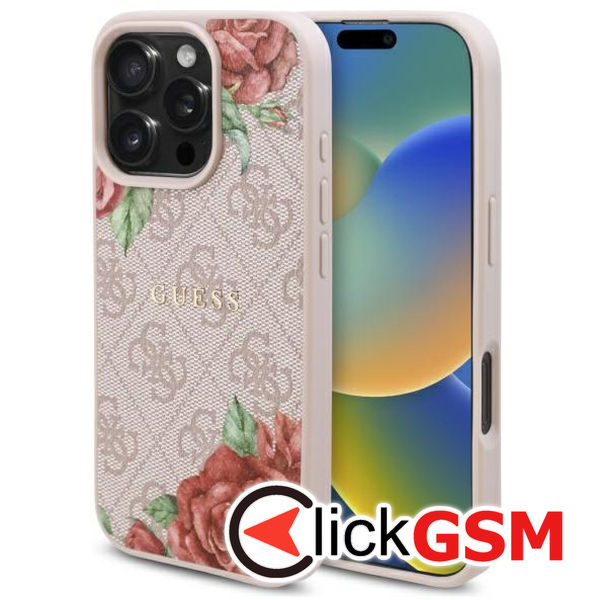 Husa  roz Apple iPhone 16 Pro Max iyu