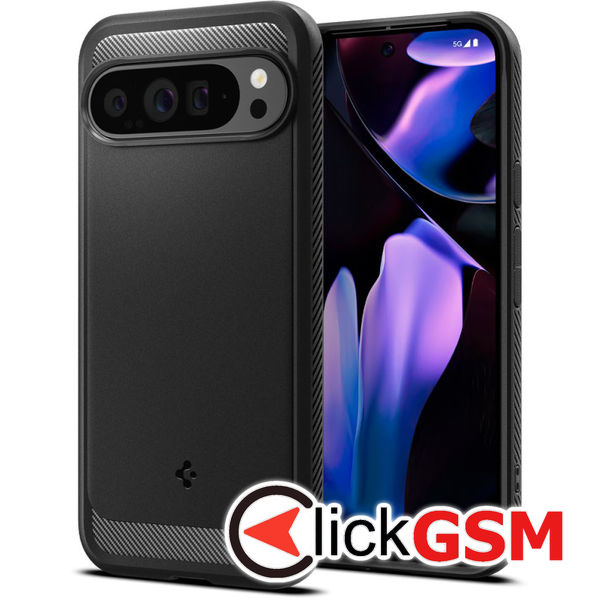 Husa Rugget negru Google Pixel 9 Pro XL gw4