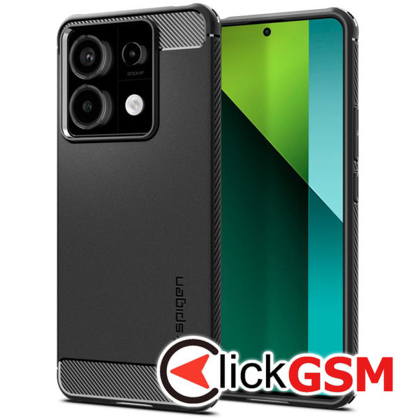 Accesoriu Husa Rugget Negru Xiaomi Redmi Note 13 Pro