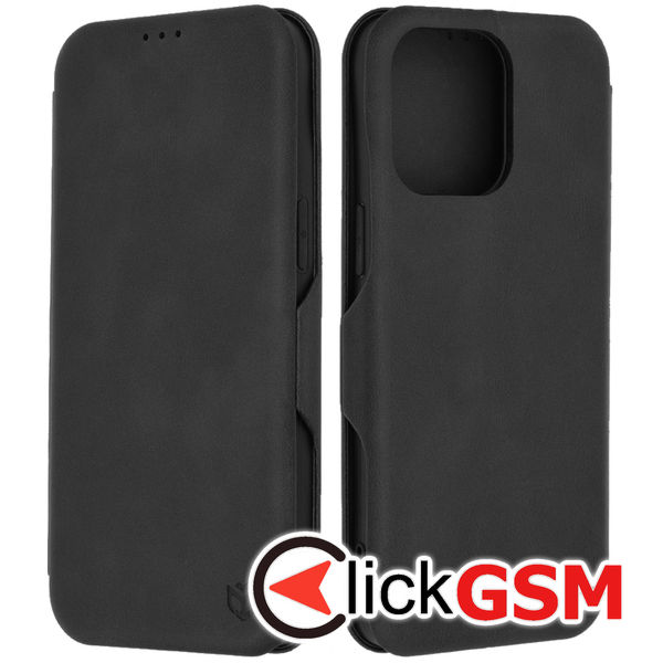 Husa Safe Wallet negru Apple iPhone 15 Pro Max be