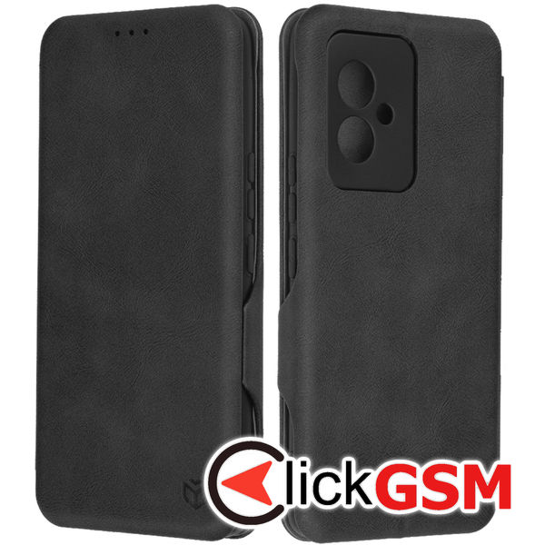 Husa Safe Wallet negru Honor 100 9x