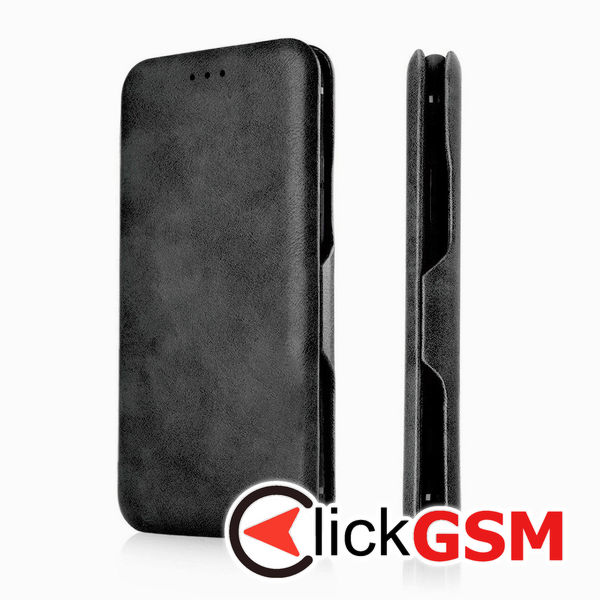 Husa Safe Wallet negru Motorola Edge 50 Fusion dk3