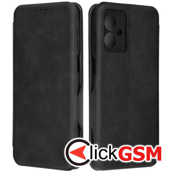 Husa Safe Wallet negru Motorola Moto G55 5i2