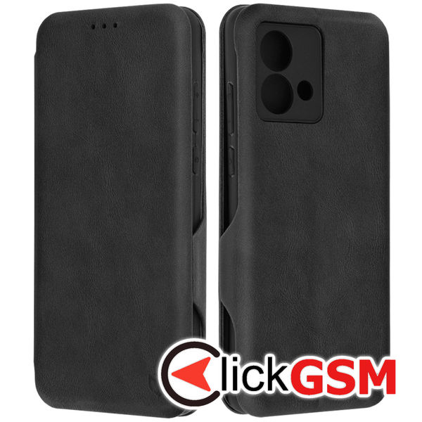 Husa Safe Wallet negru Motorola Moto G84 5G bv6