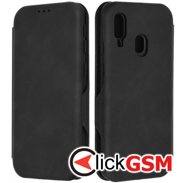 Husa Safe Wallet negru Samsung Galaxy A20e 4j8