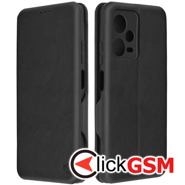 Accesoriu Husa Safe Wallet Negru Xiaomi Redmi Note 12 Pro+