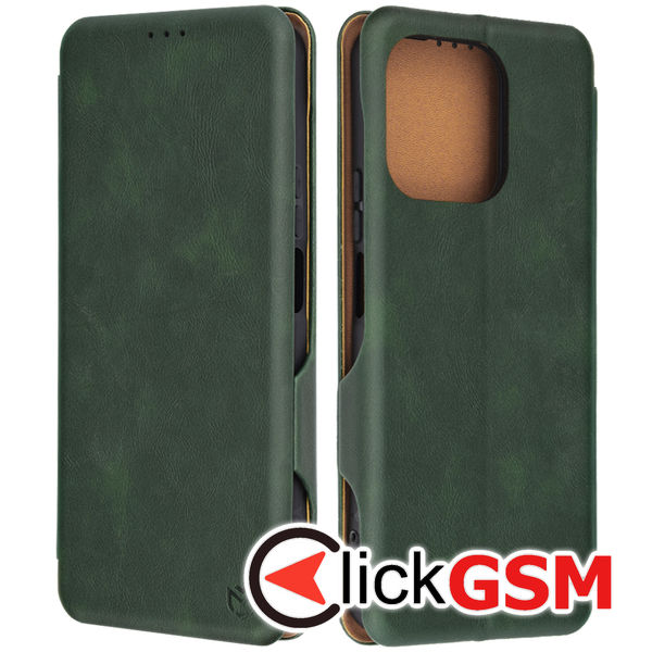 Husa Safe Wallet verde Honor 200 Smart 6nv