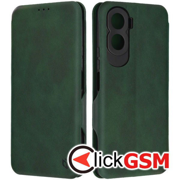 Husa Safe Wallet verde Honor 90 Lite 52