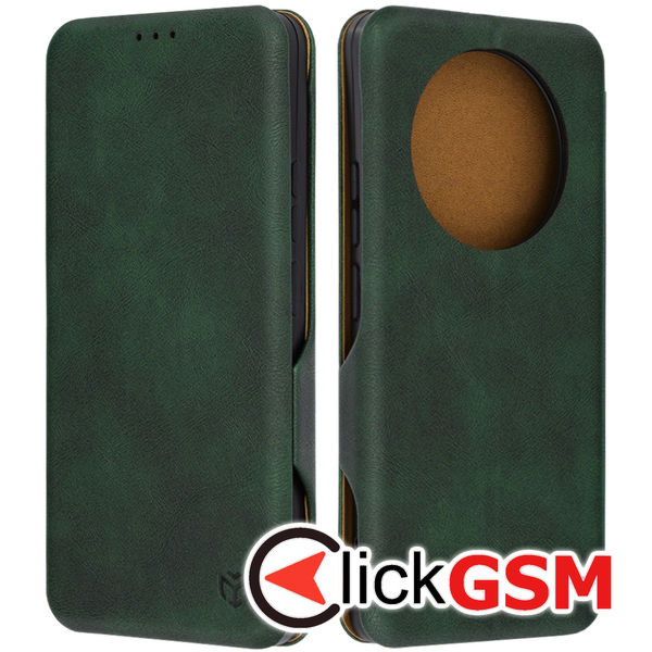 Accesoriu Husa Safe Wallet Verde Realme 12+