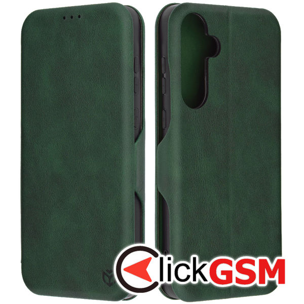 Husa Safe Wallet verde Samsung Galaxy A55 597