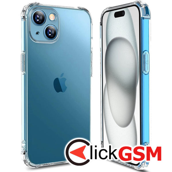 Husa Shockproof transparenta Apple iPhone 15 Plus 6uf