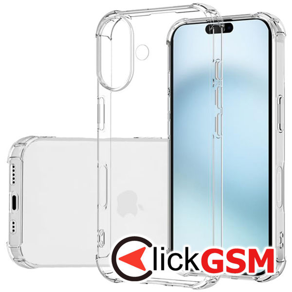 Husa Shockproof transparenta Apple iPhone 16 g8r