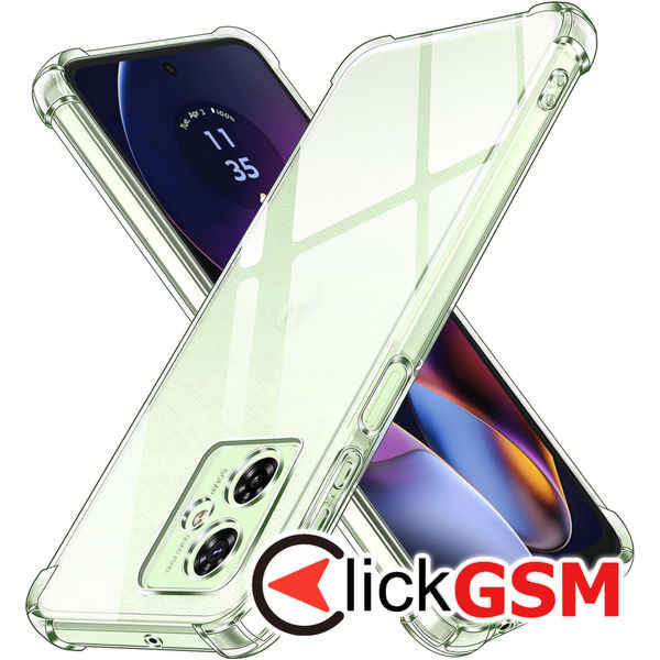 Accesoriu Husa Shockproof Transparenta Motorola Moto G54 Power Edition