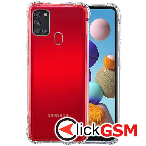 Husa Shockproof transparenta Samsung Galaxy A21s 4ye