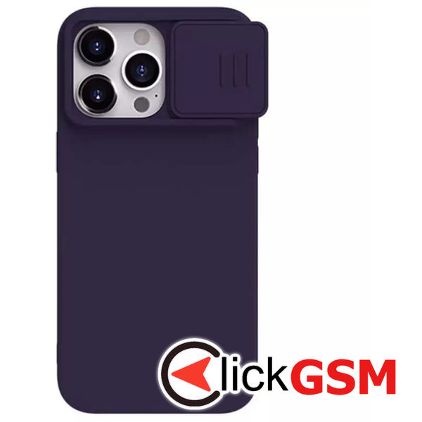 Husa Silk Touck violet Apple iPhone 15 Pro 6xc