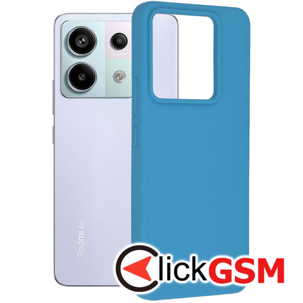 Accesoriu Husa Soft Edge Albastru Xiaomi Redmi Note 13 Pro