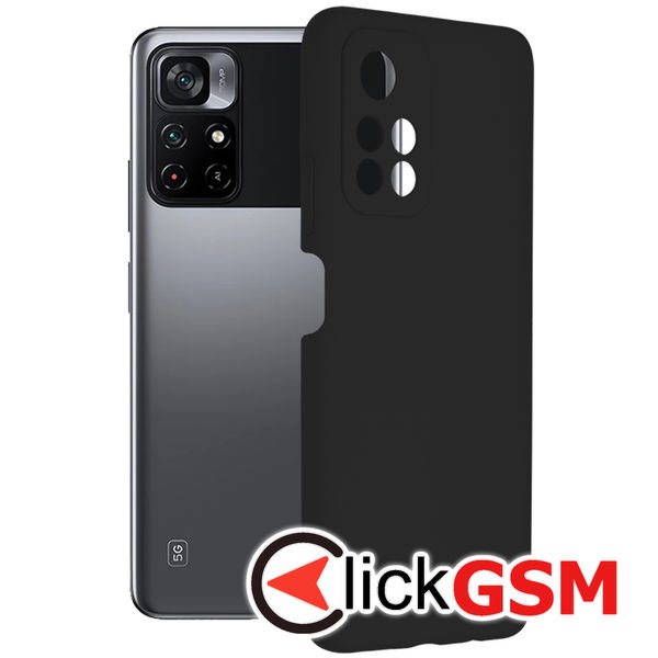 Accesoriu Husa Soft Edge Negru Xiaomi POCO M4 Pro 5G