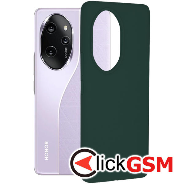 Accesoriu Husa Soft Edge Verde Honor 100 Pro