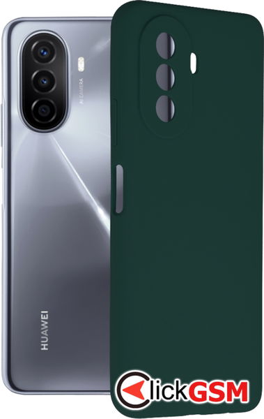 Accesoriu Husa Soft Edge Verde Huawei Nova Y70