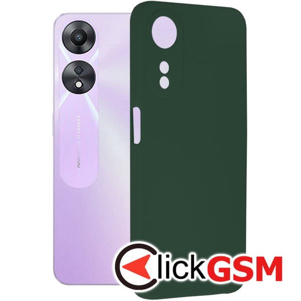 Accesoriu Husa Soft Edge Verde Oppo A58 5G