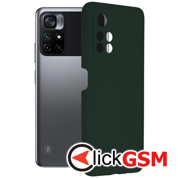 Husa Soft Edge verde Xiaomi POCO M4 Pro 5G 7n6