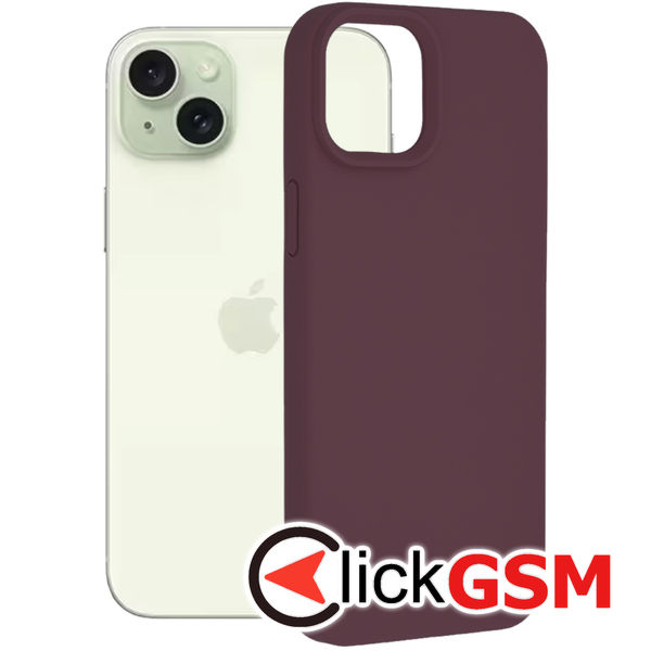 Husa Soft Edge violet Apple iPhone 15 Plus 3nl