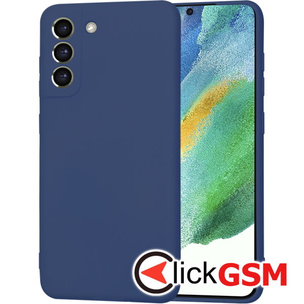 Husa SoftFlex bleumarin Samsung Galaxy S21 FE i5i