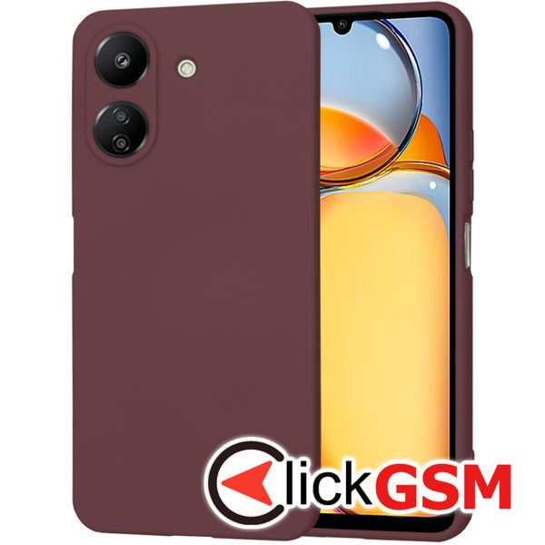 Husa SoftFlex bordo Xiaomi Redmi 13C cz3