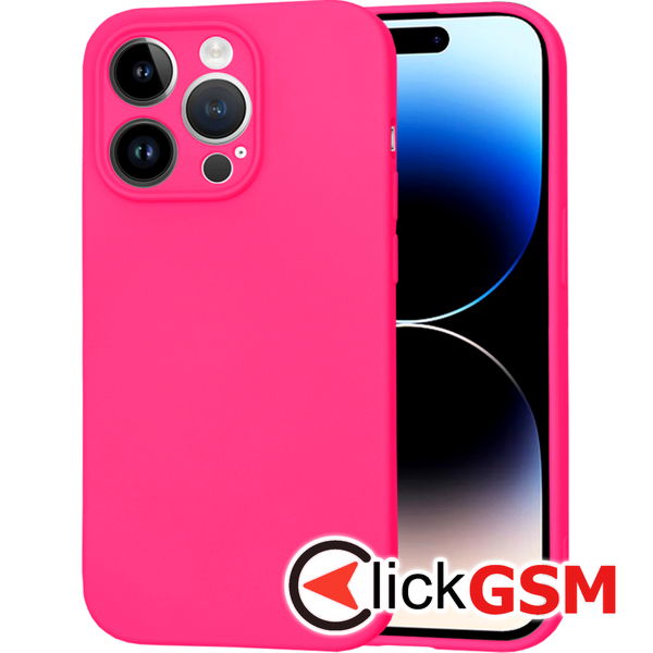 Husa SoftFlex fucsia Apple iPhone 14 Pro i48