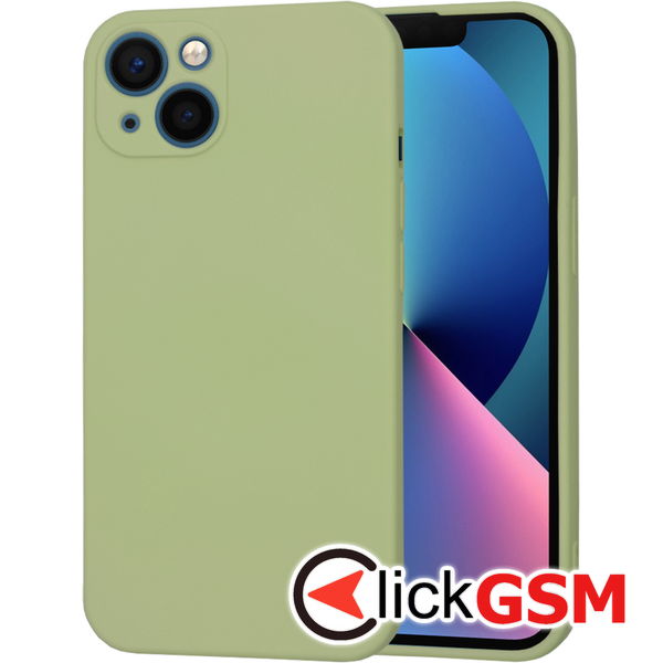 Husa SoftFlex verde Apple iPhone 13 i3d