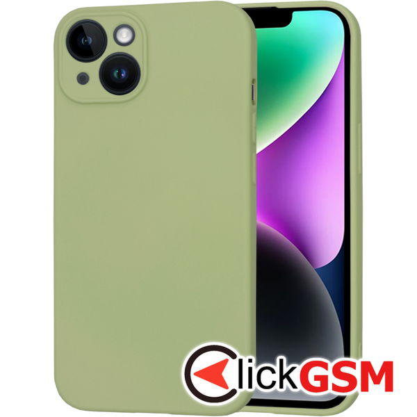 Husa SoftFlex verde Apple iPhone 14 i3x