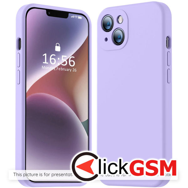 Accesoriu Husa SoftFlex Violet Xiaomi POCO F6 Pro