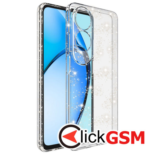 Accesoriu Husa SparkleSkin Transparenta Oppo A60