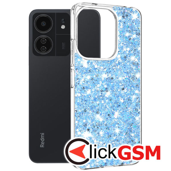 Husa Sparkly Glitter  Xiaomi Redmi 13C