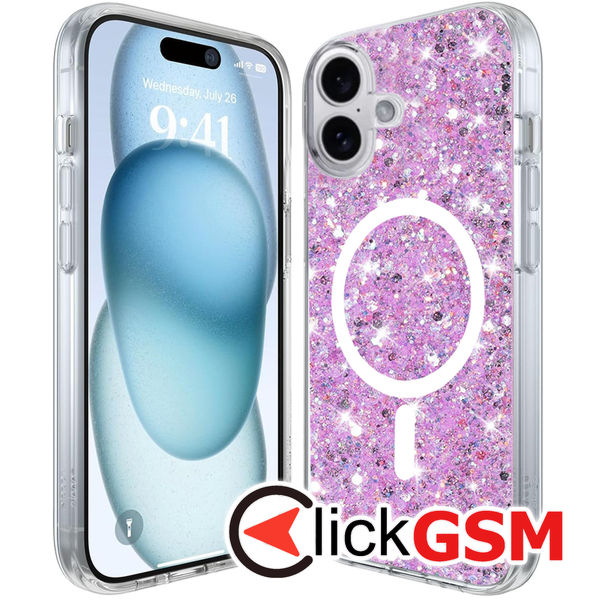 Husa Sparkly Glitter  Apple iPhone 16 Plus