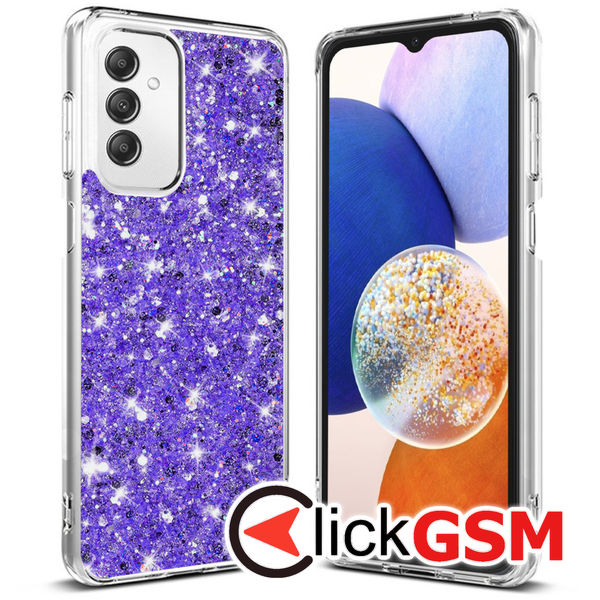 Husa Sparkly Glitter  mov Samsung Galaxy A14 5G 9k8