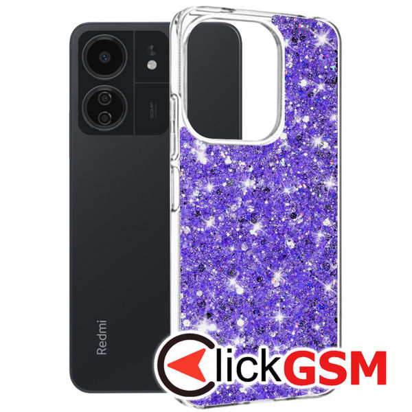 Husa Sparkly Glitter  Xiaomi Redmi 13C