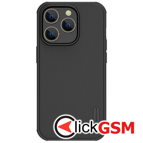 Husa Super Frosted negru Apple iPhone 16 Pro Max gg8