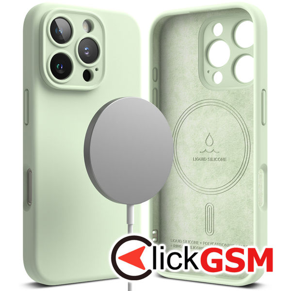 Husa  verde Apple iPhone 16 Pro gnx