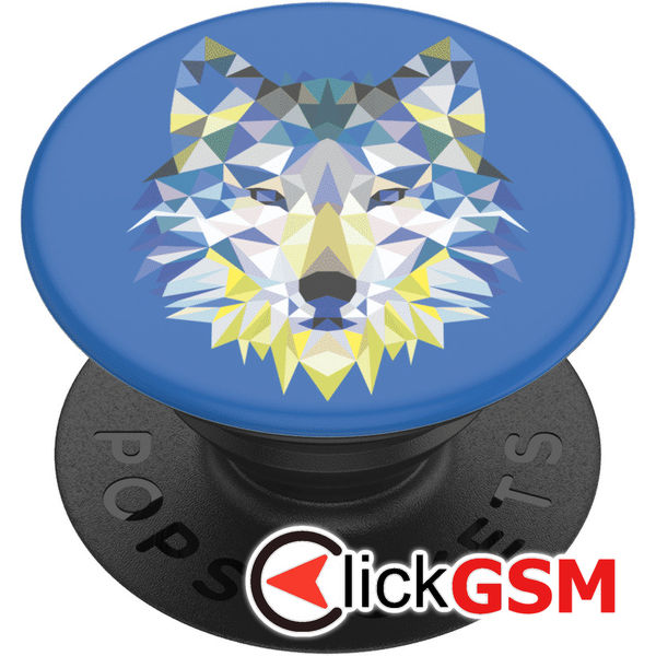 Popsockets  alb-albastru-galben Universal 8qi