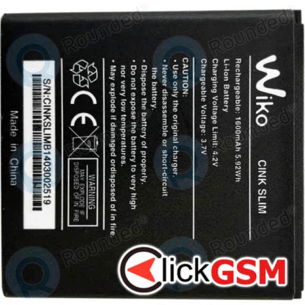 Fix Acumulator Wiko Cink Slim