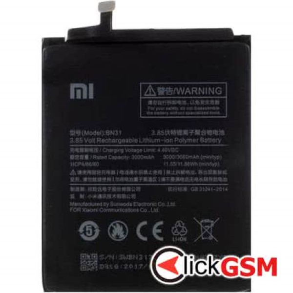 Fix Acumulator Xiaomi Redmi Note 5a