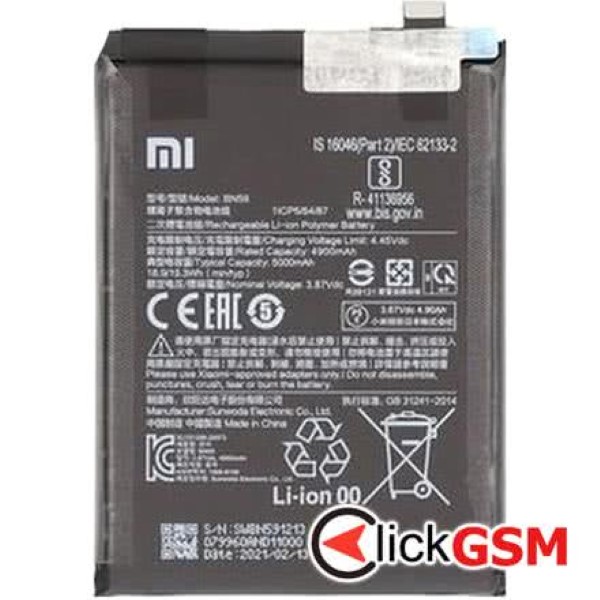 Fix Baterie Originala Xiaomi Redmi Note 10s