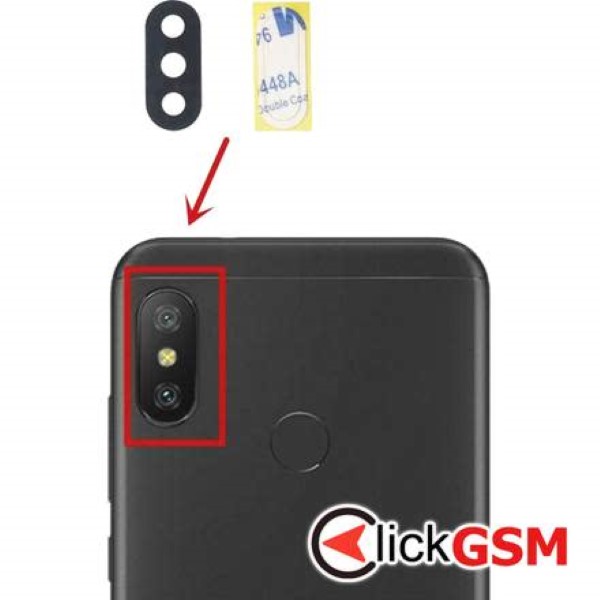 Fix Geam Camera Xiaomi Mi A2 Lite