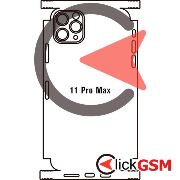 Folie Protectie Completa Spate Apple iPhone 11 Pro Max