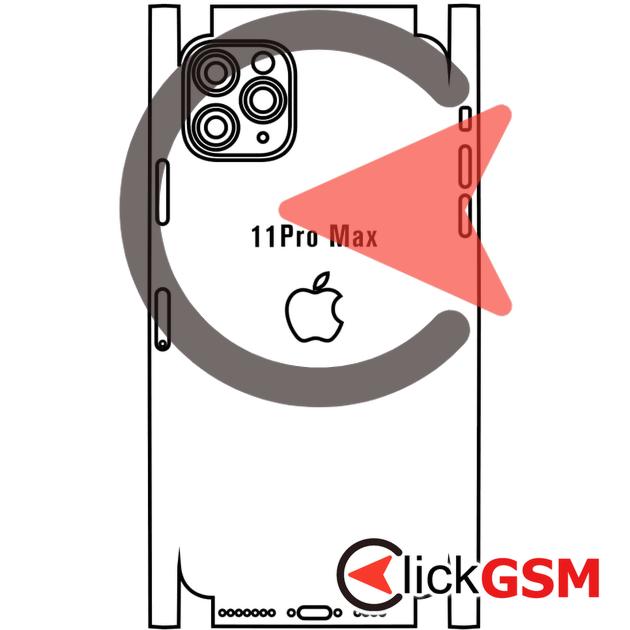 Folie Protectie Completa Spate Apple iPhone 11 Pro Max